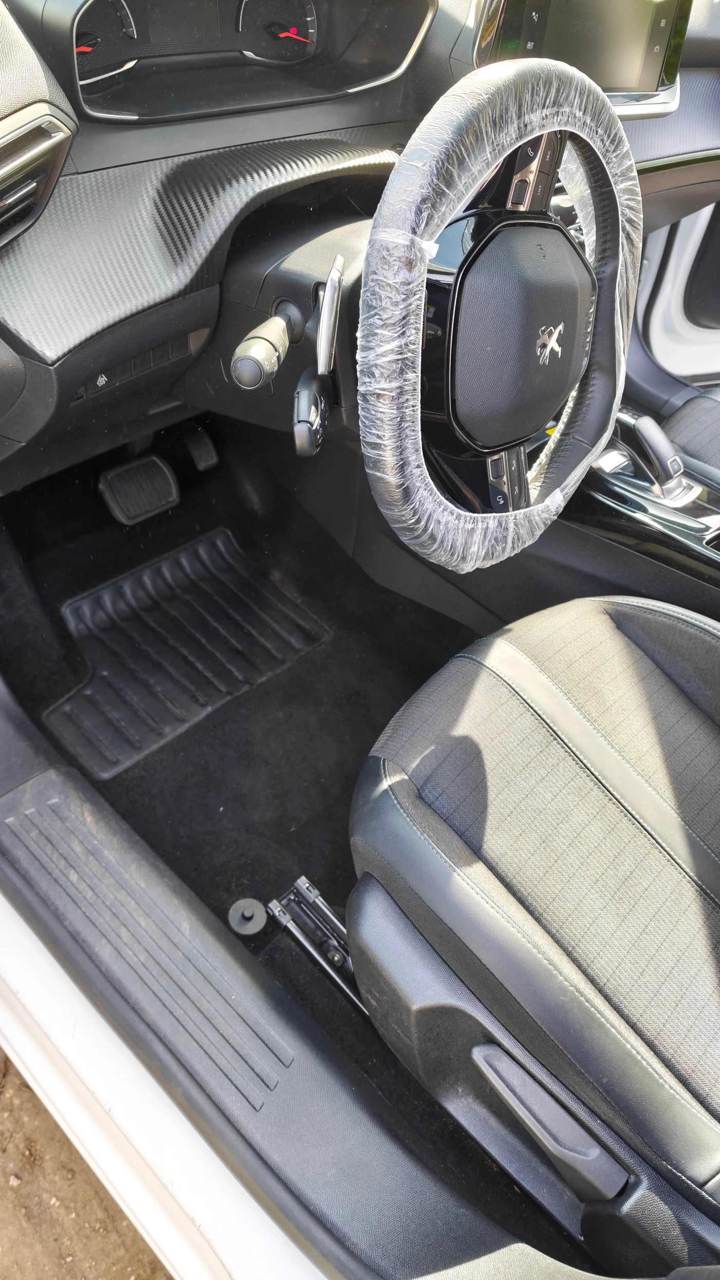 Après nettoyage habitacle voiture