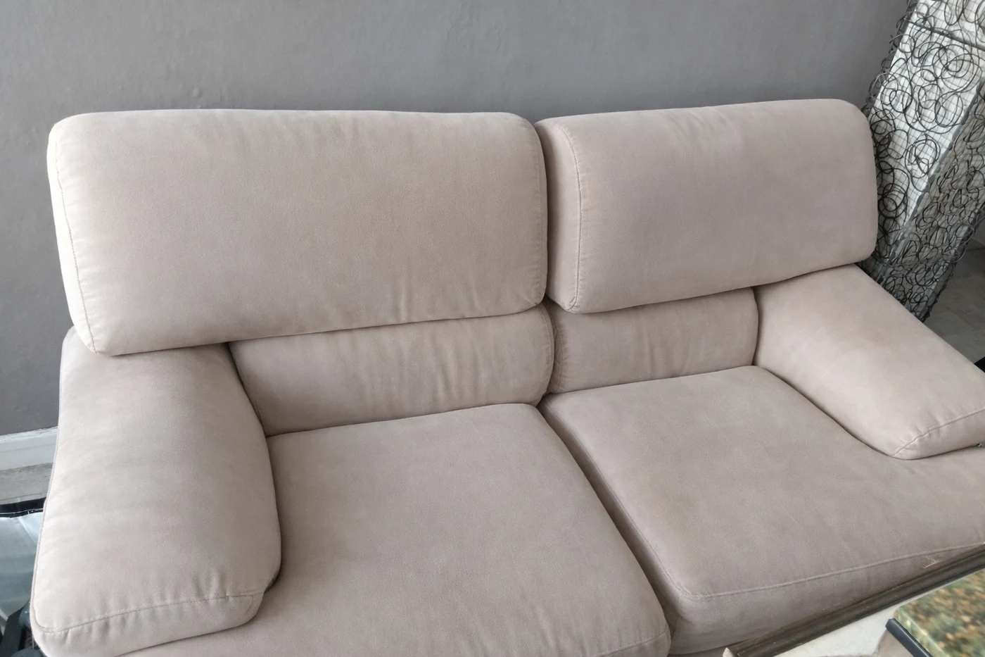 Après nettoyage textile à domicile